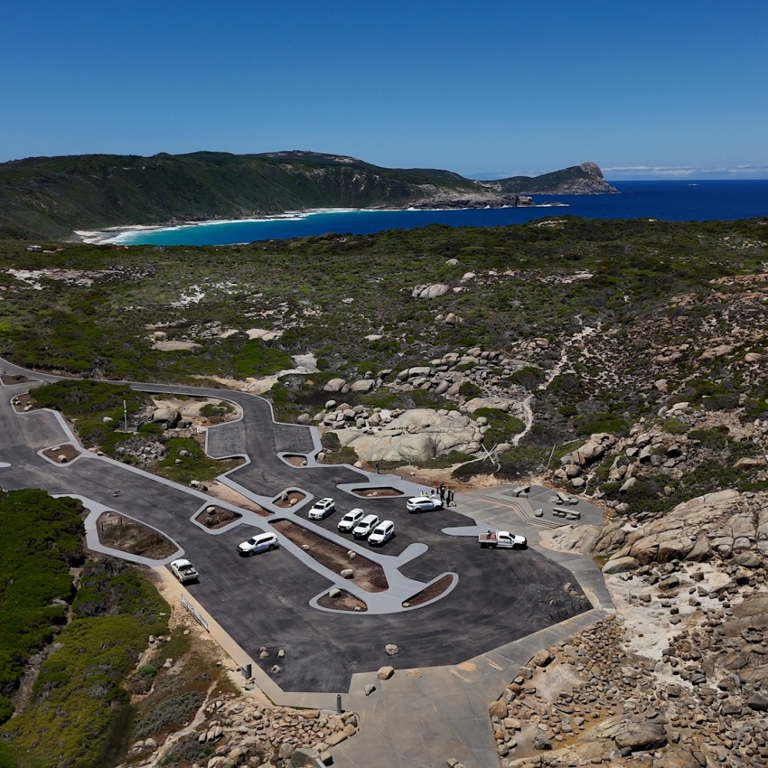 The Gap and Natural Bridge has reopened after works to construct a new carpark and access road was completed