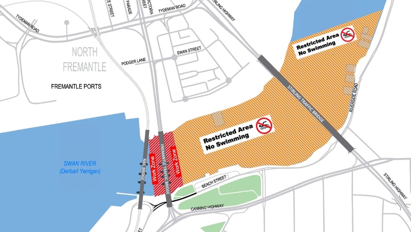 Restricted area map