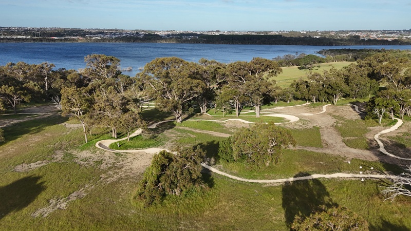 Yellagonga overview of site